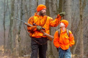 Father-son-hunting